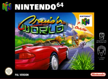 Cruis'n World (Europe) (Rev 1) box cover front